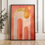 Boho 189 Canvas Art 60 x 40 cm / Black