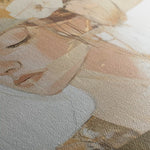 Portrait 189 Canvas Art 60 x 40 cm / Black