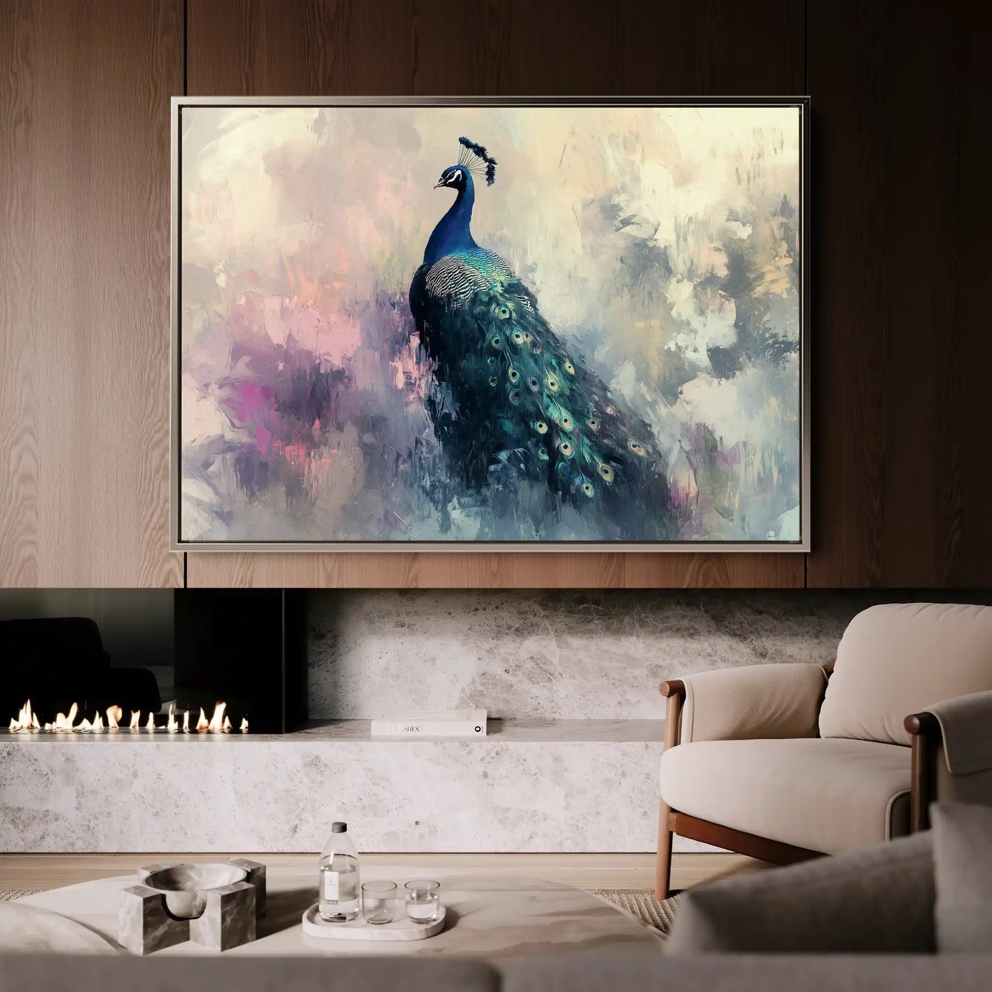 Animals 190 Canvas Art 60 x 40 cm / Black