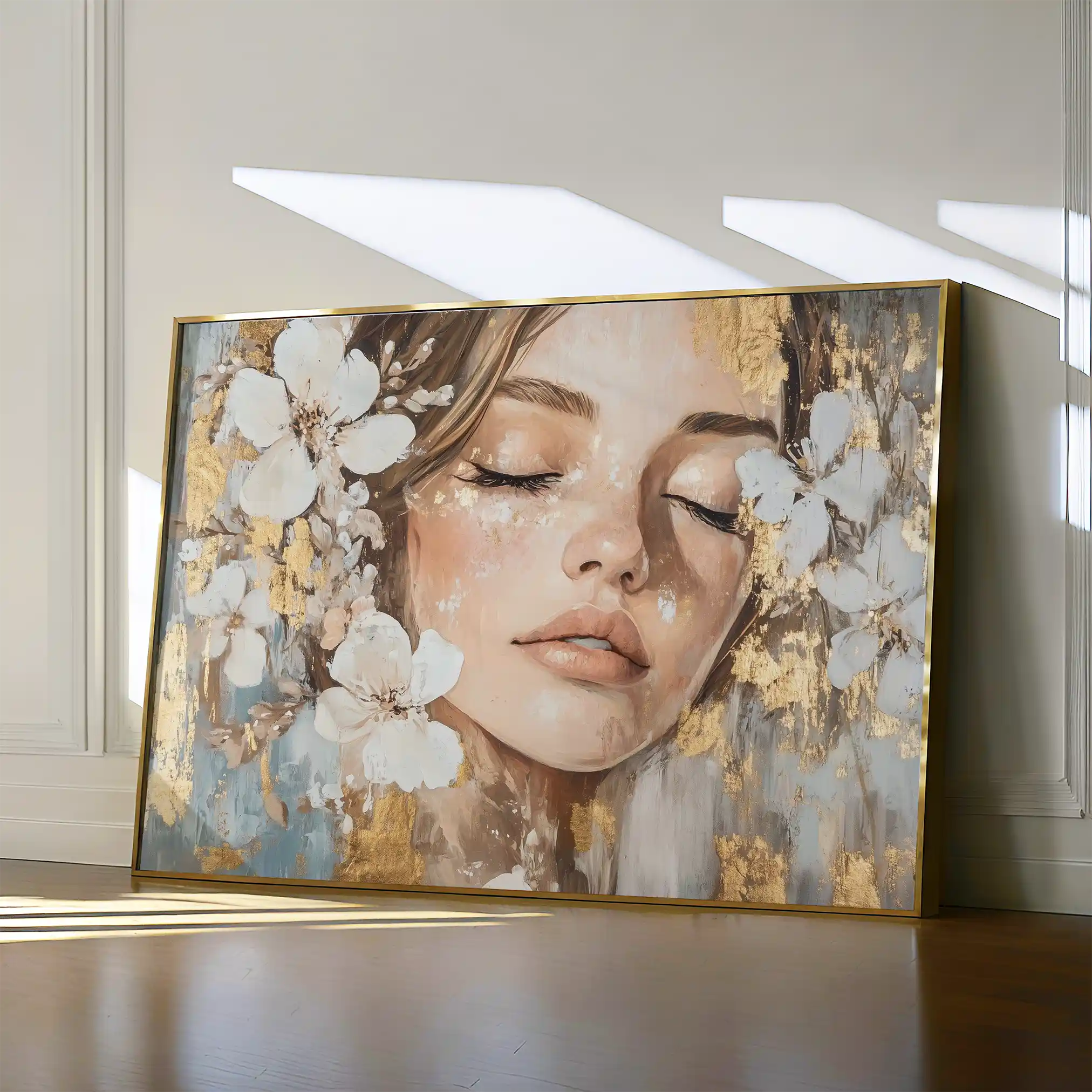 Portrait 190 Canvas Art 60 x 40 cm / Black