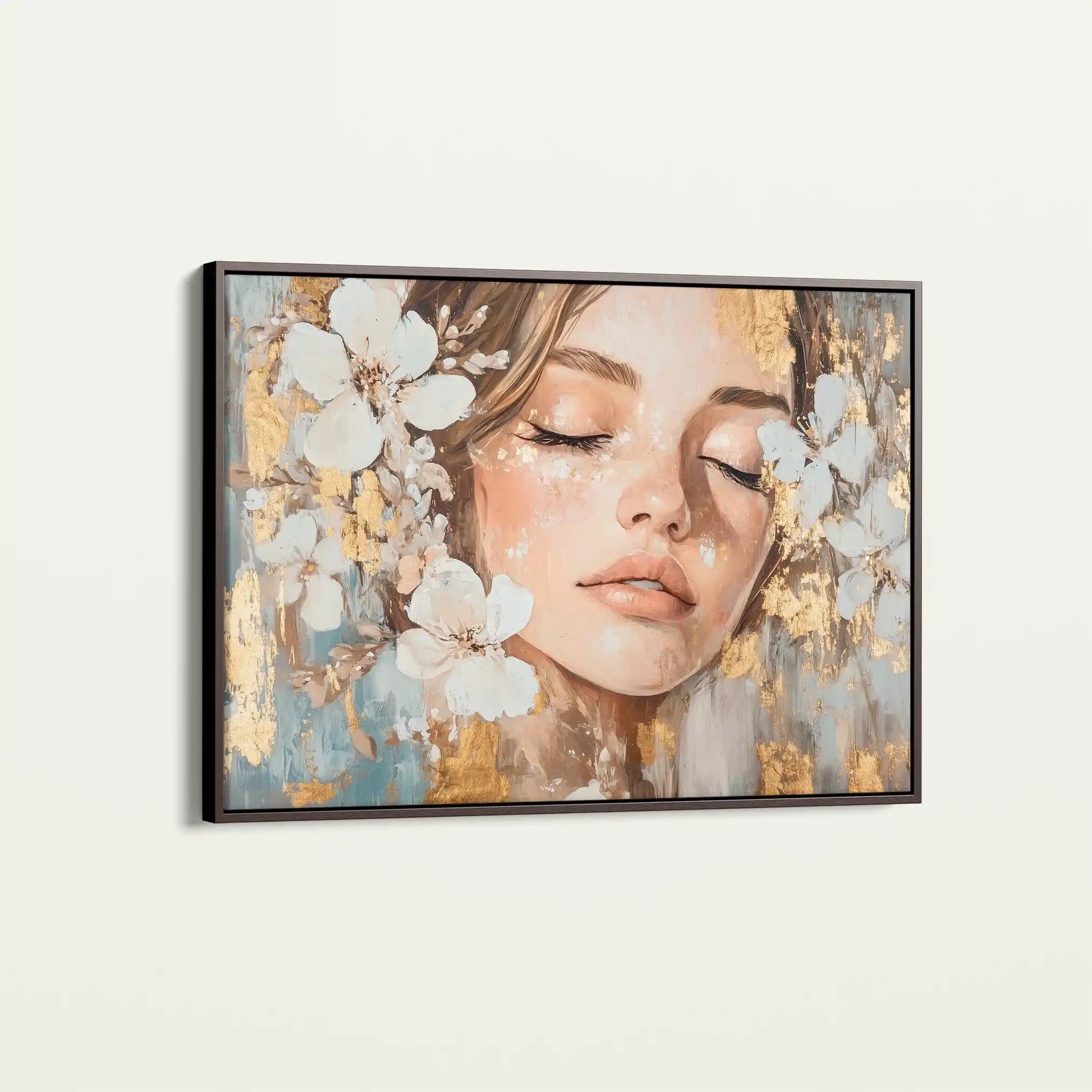 Portrait 190 Canvas Art 60 x 40 cm / Black