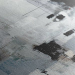 Abstract 1906 Canvas Art 60 x 40 cm / Black