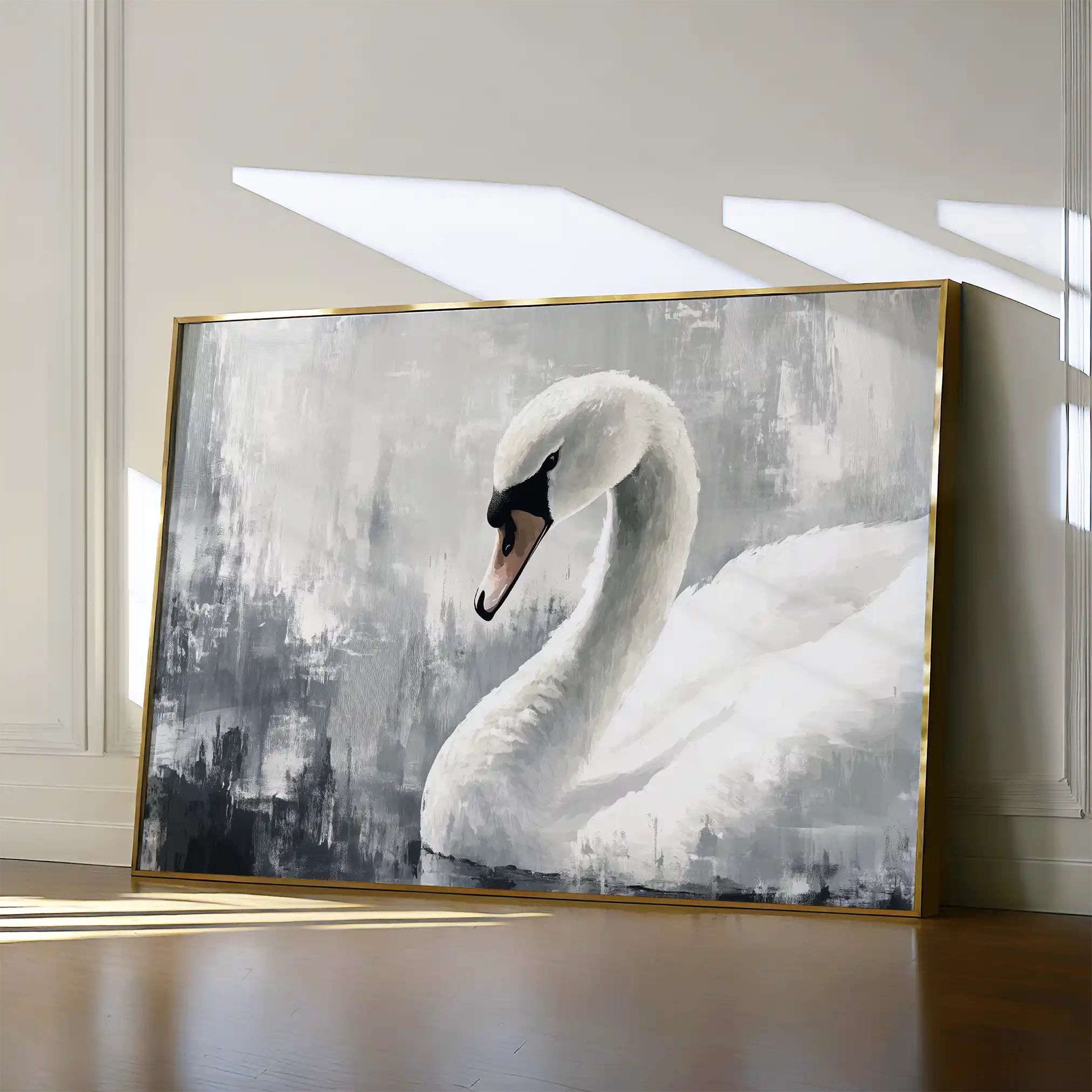 Animals 191 Canvas Art 60 x 40 cm / Black