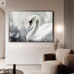 Animals 191 Canvas Art 60 x 40 cm / Black
