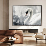 Animals 191 Canvas Art 60 x 40 cm / Black
