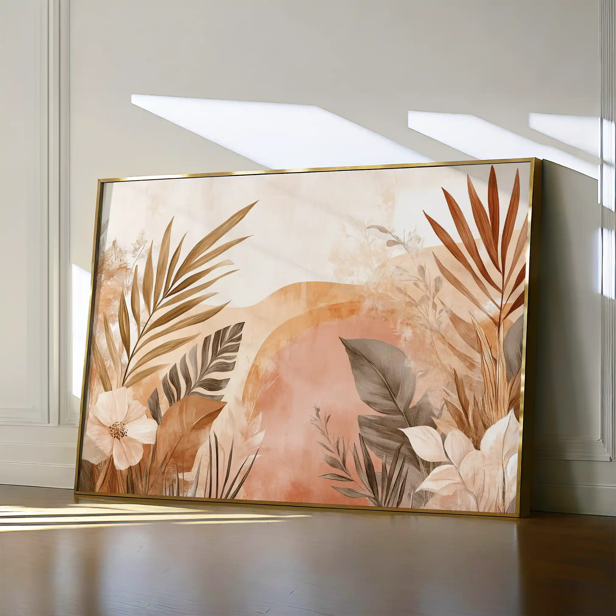 Boho 191 Canvas Art 60 x 40 cm / Black