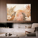 Boho 191 Canvas Art 60 x 40 cm / Black