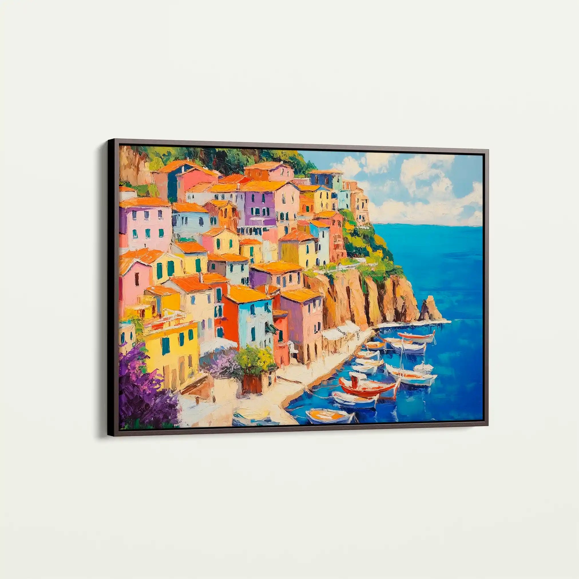 Landscape 191 Canvas Art 60 x 40 cm / Black