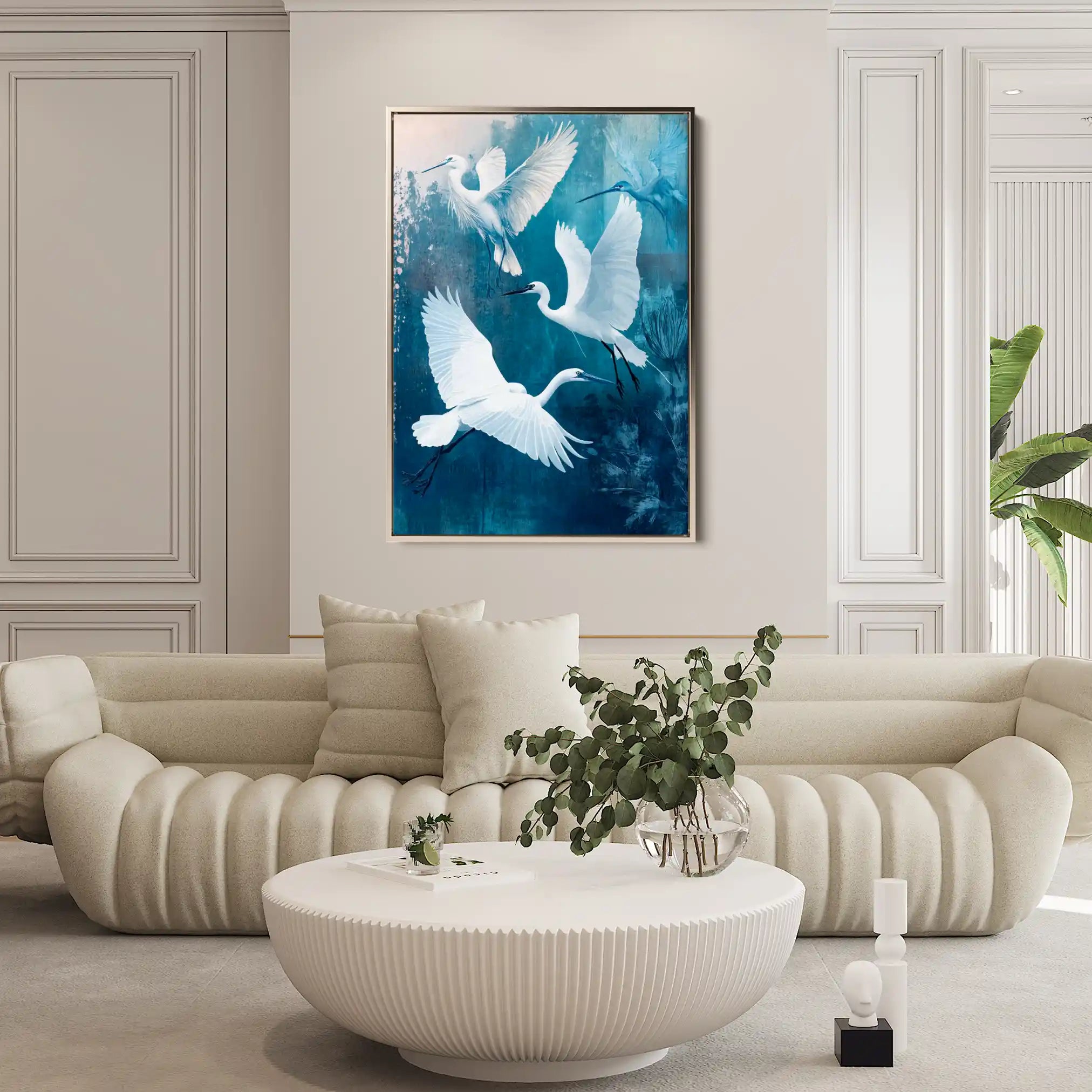 Animals 192 Canvas Art 60 x 40 cm / Black
