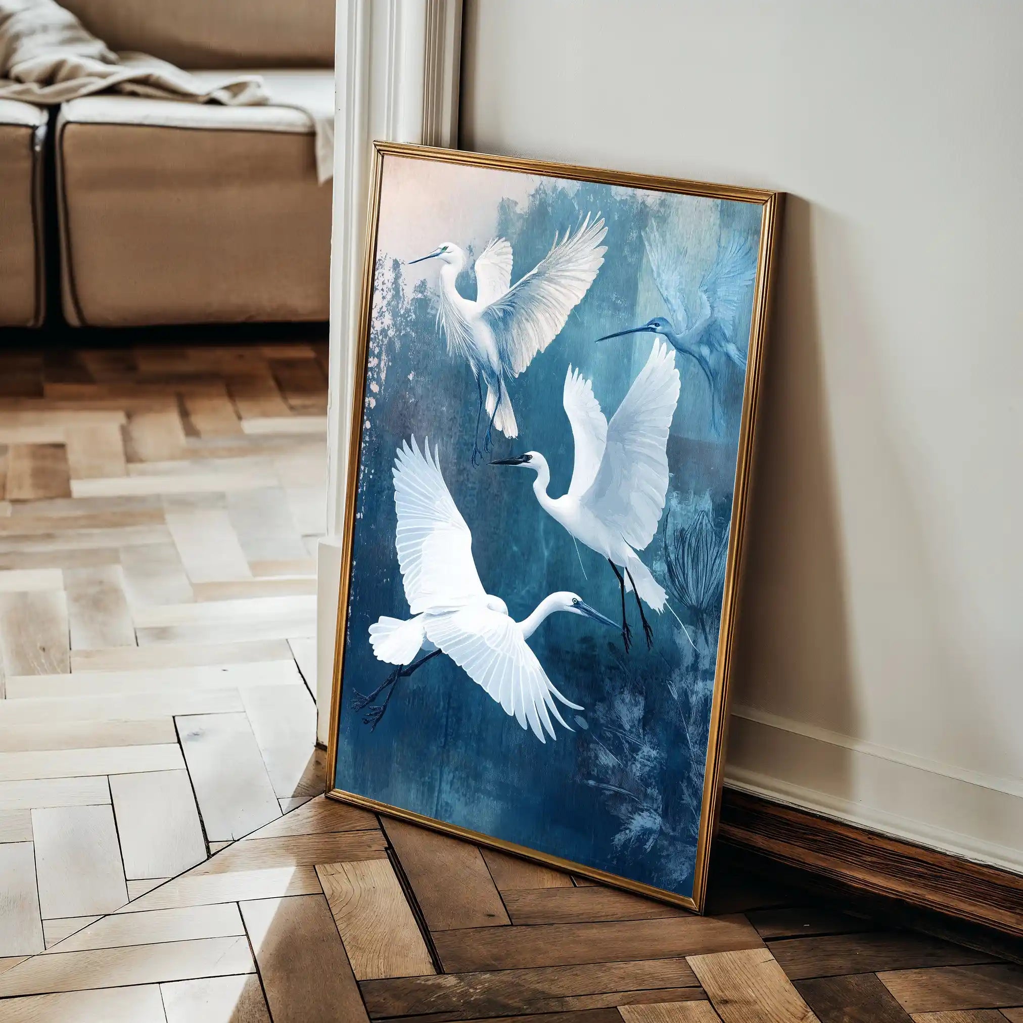 Animals 192 Canvas Art 60 x 40 cm / Black