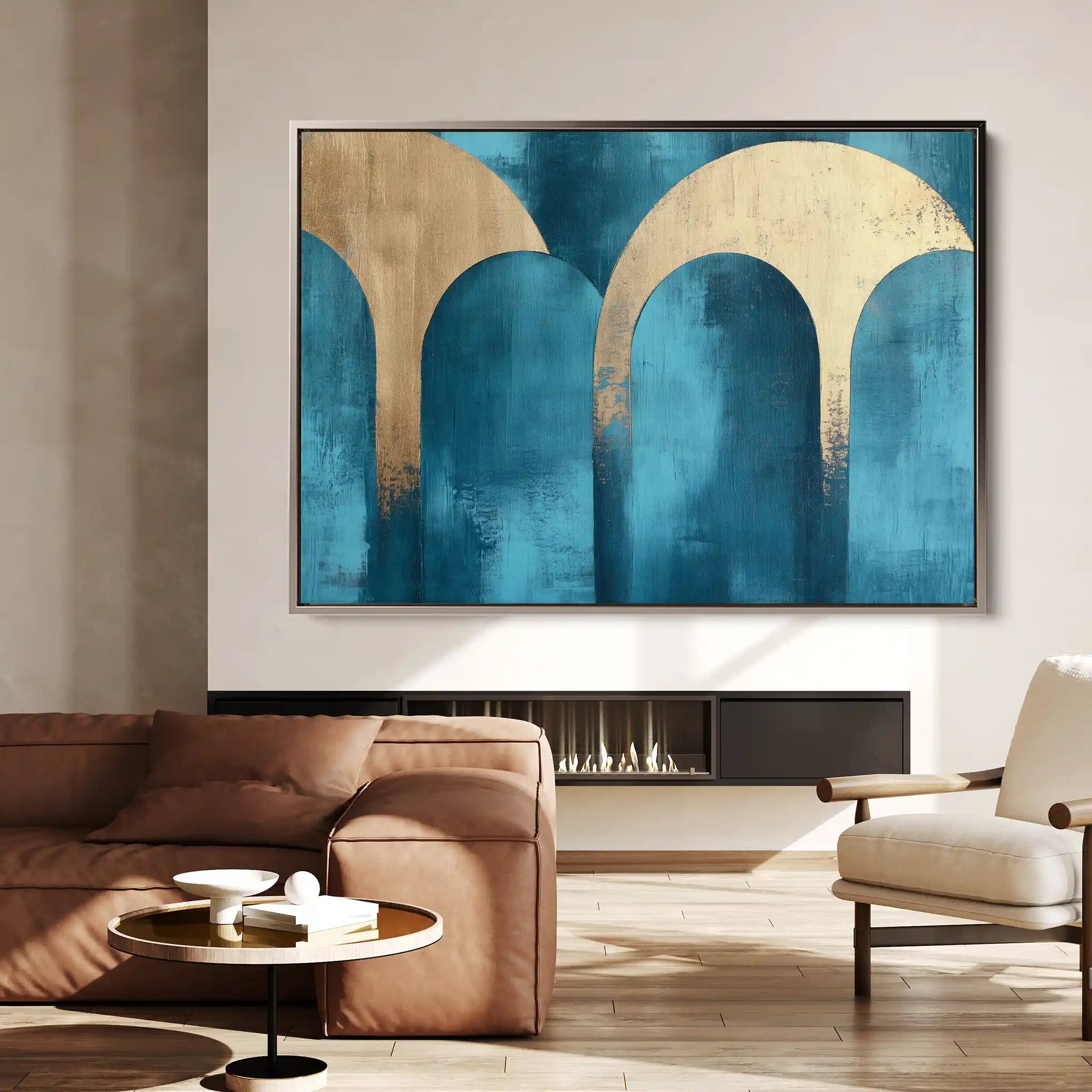 Boho 192 Canvas Art 60 x 40 cm / Black