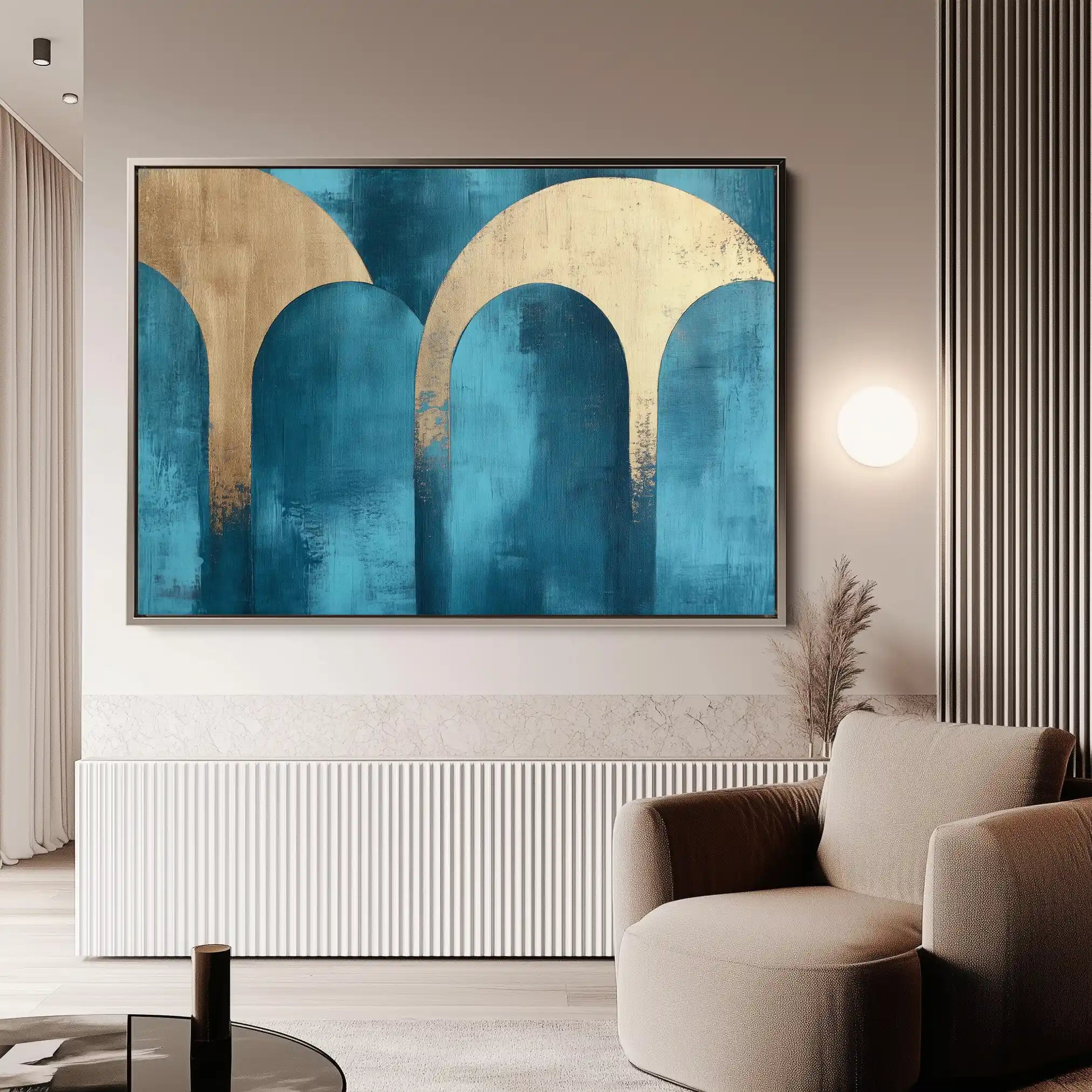 Boho 192 Canvas Art 60 x 40 cm / Black