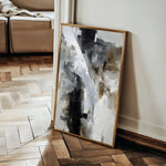 Abstract 1929 Canvas Art 60 x 40 cm / Black