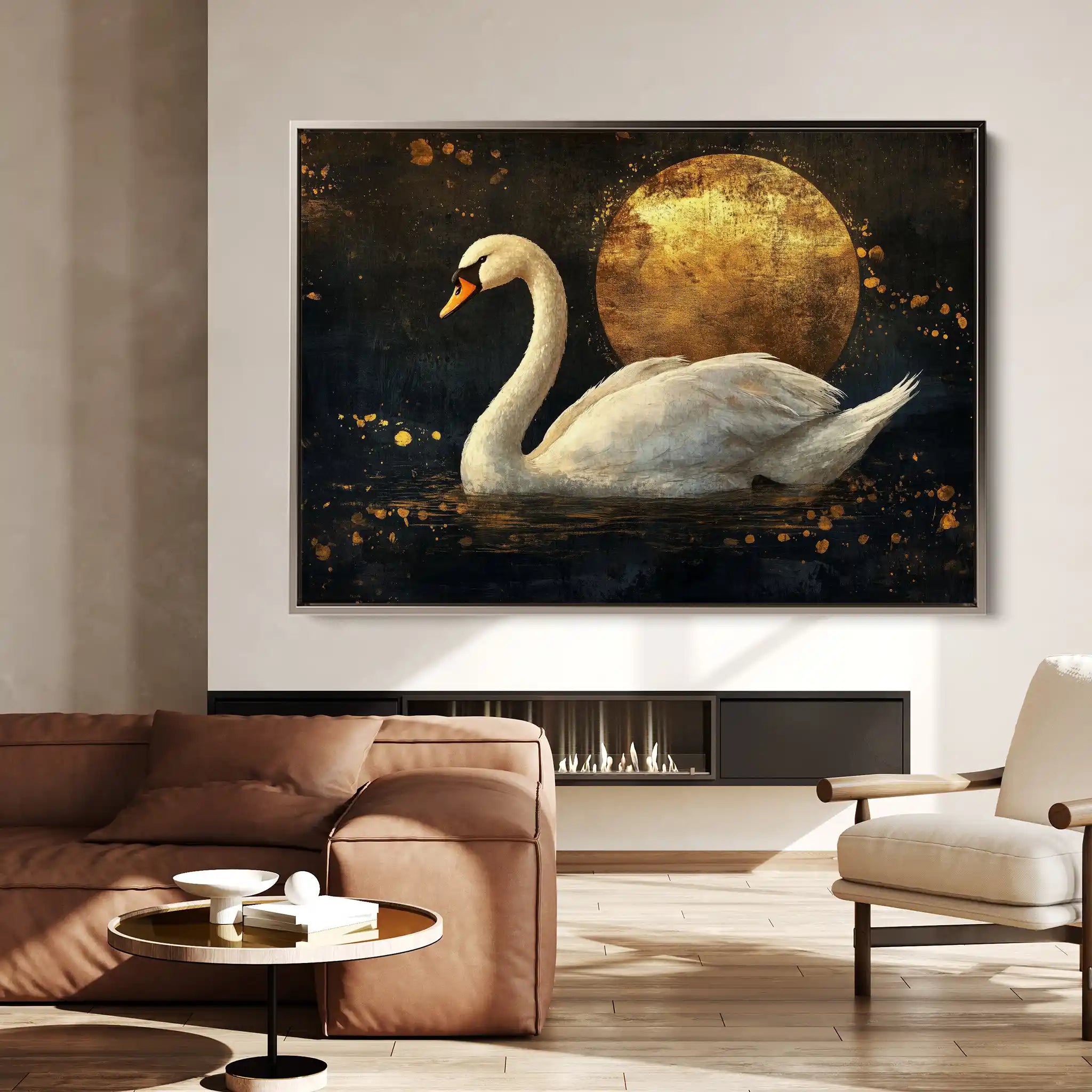 Animals 193 Canvas Art 60 x 40 cm / Black