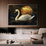 Animals 193 Canvas Art 60 x 40 cm / Black
