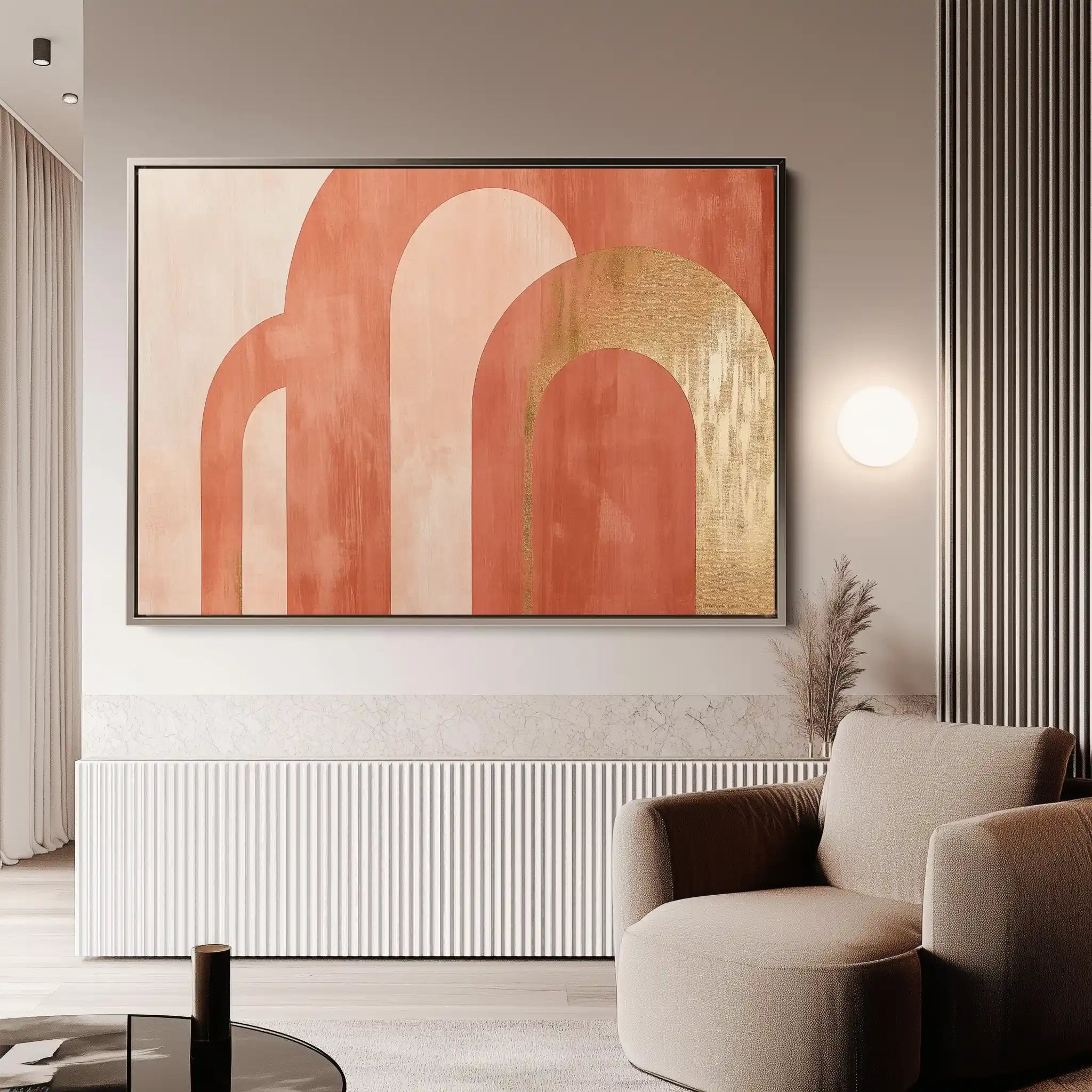 Boho 193 Canvas Art 60 x 40 cm / Black