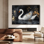 Animals 194 Canvas Art 60 x 40 cm / Black