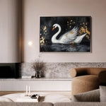 Animals 194 Canvas Art 60 x 40 cm / Black