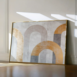 Boho 195 Canvas Art 60 x 40 cm / Black