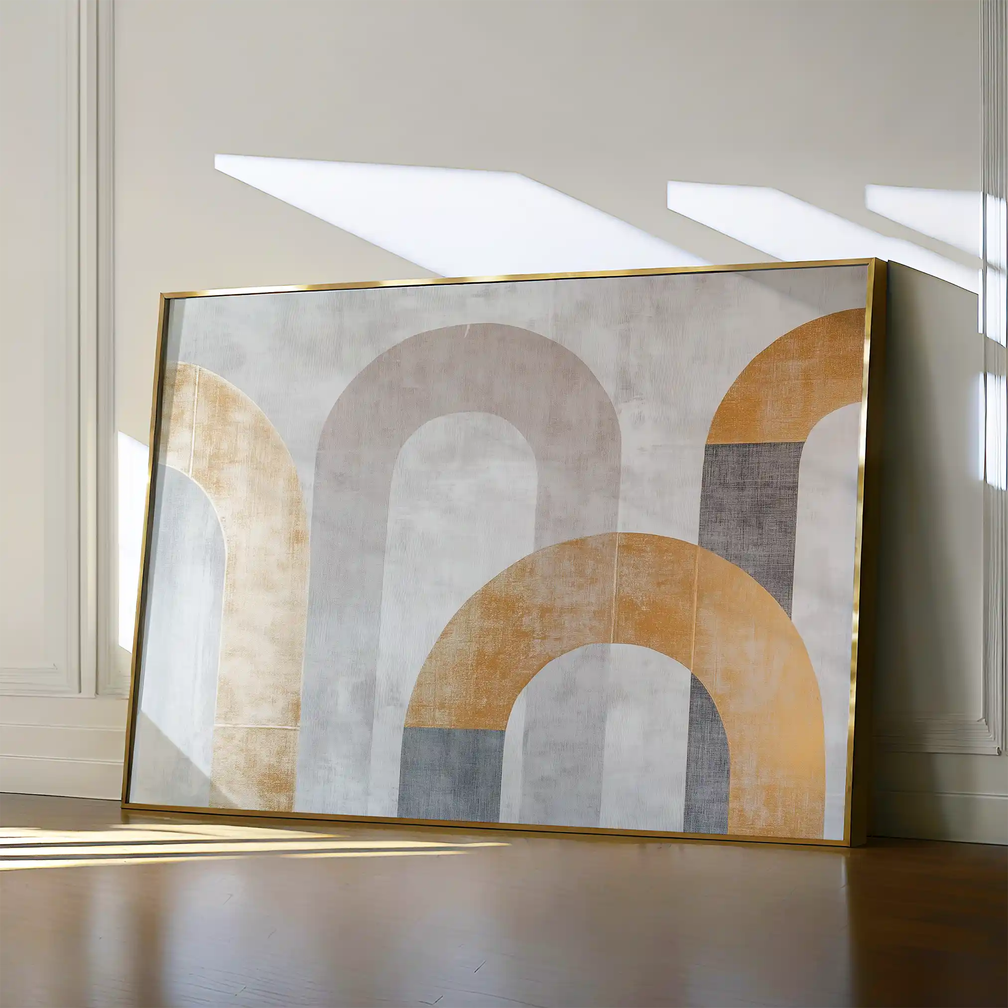 Boho 195 Canvas Art 60 x 40 cm / Black