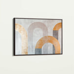 Boho 195 Canvas Art 60 x 40 cm / Black