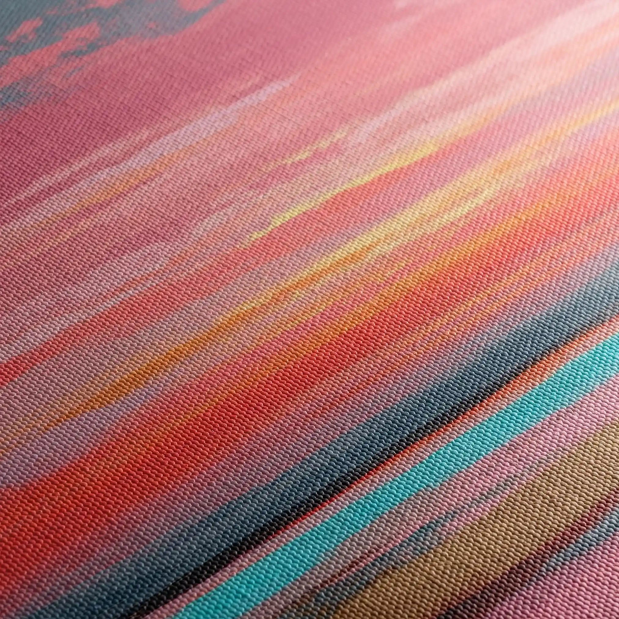 Abstract 1952 Canvas Art 60 x 40 cm / Black