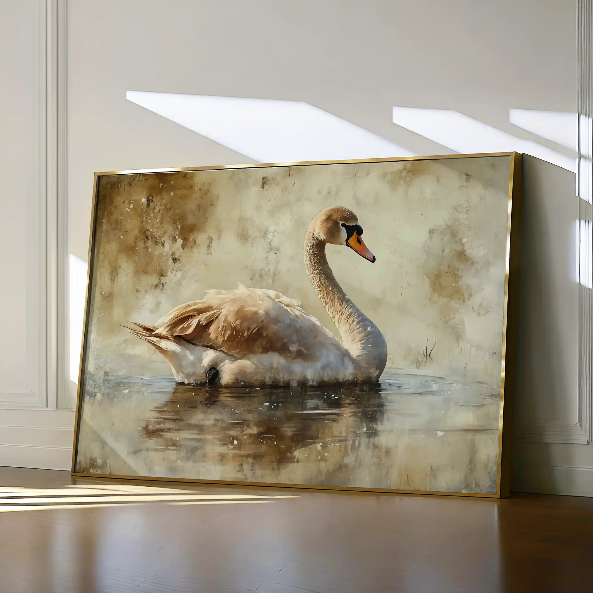 Animals 196 Canvas Art 60 x 40 cm / Black