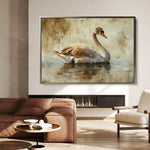 Animals 196 Canvas Art 60 x 40 cm / Black