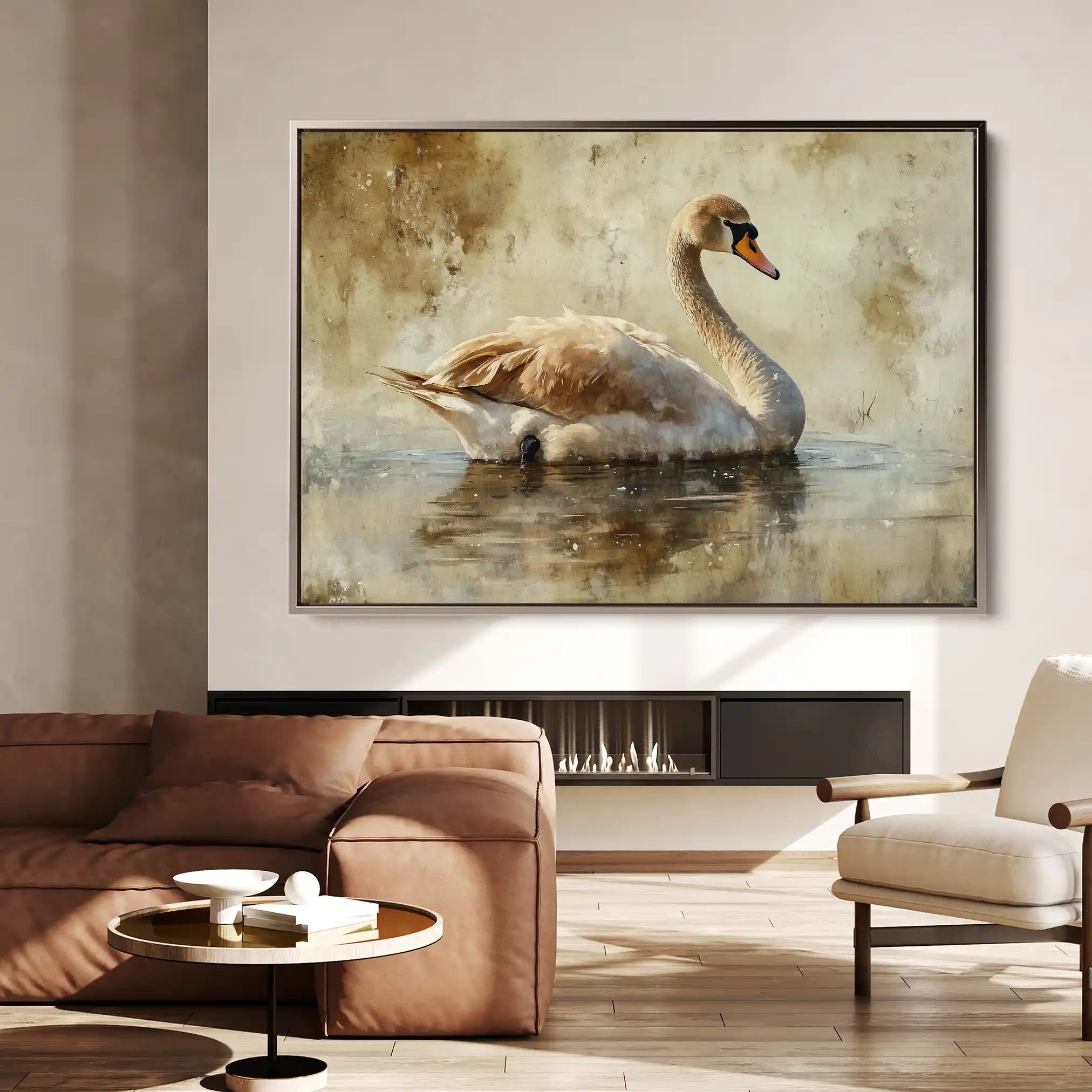 Animals 196 Canvas Art 60 x 40 cm / Black