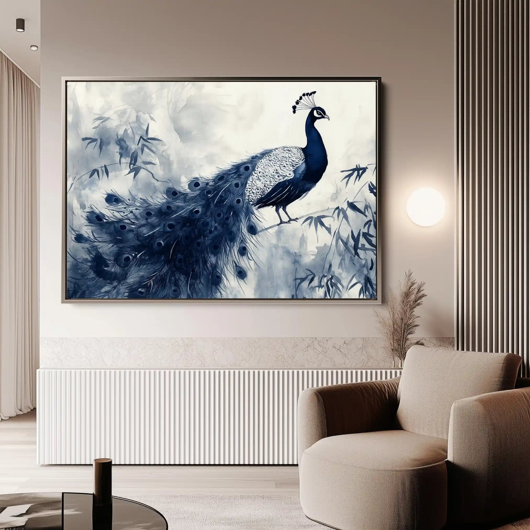 Animals 197 Canvas Art 60 x 40 cm / Black
