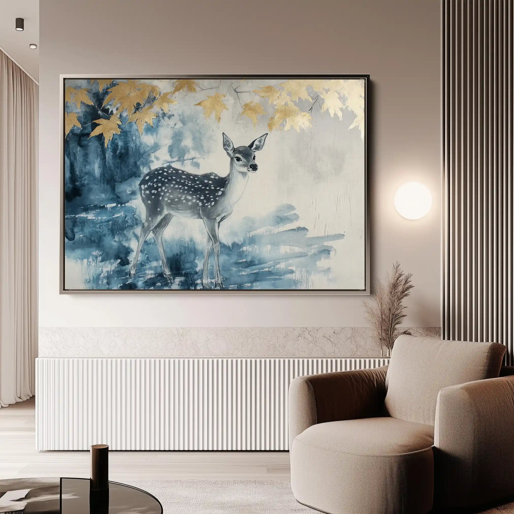 Animals 198 Canvas Art 60 x 40 cm / Black