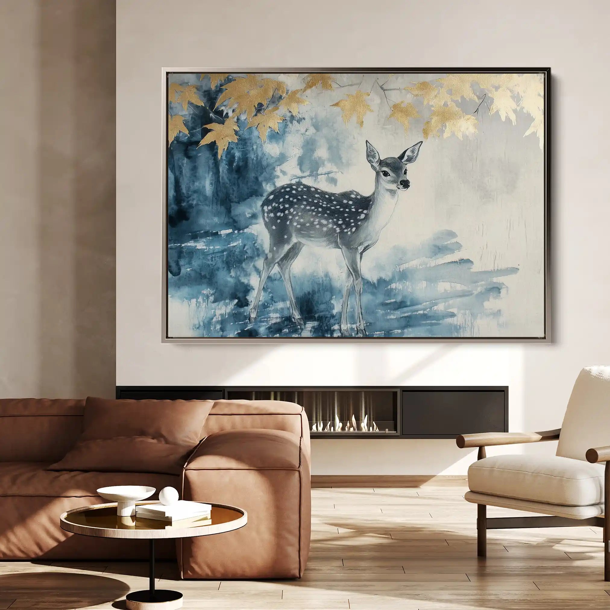 Animals 198 Canvas Art 60 x 40 cm / Black