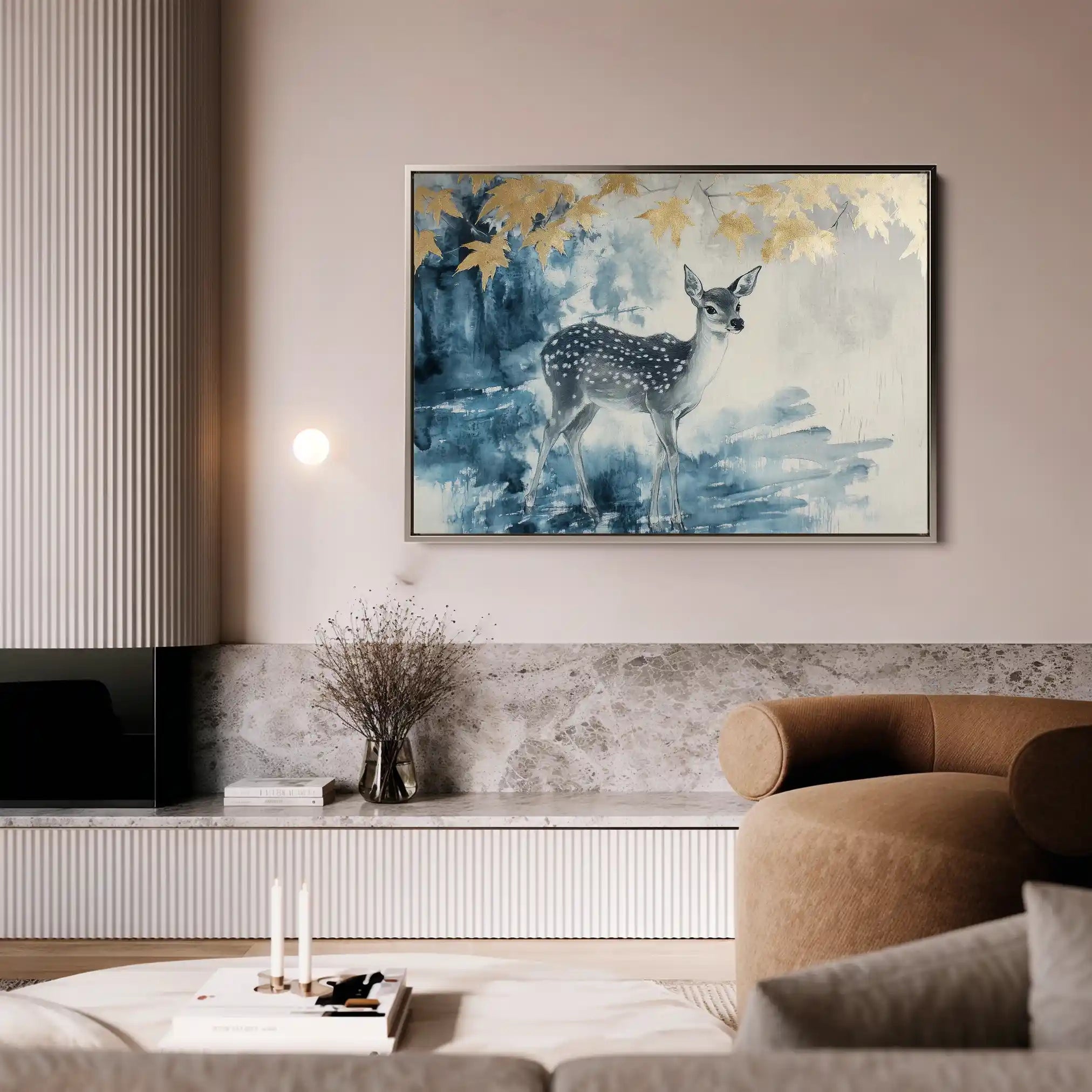 Animals 198 Canvas Art 60 x 40 cm / Black