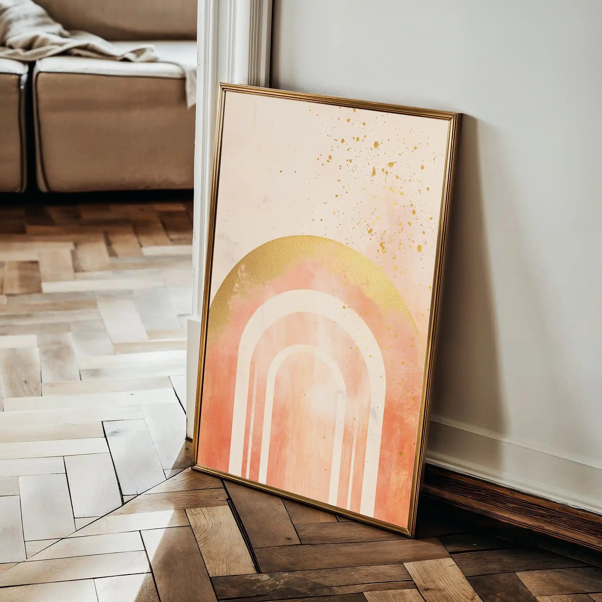 Boho 198 Canvas Art 60 x 40 cm / Black