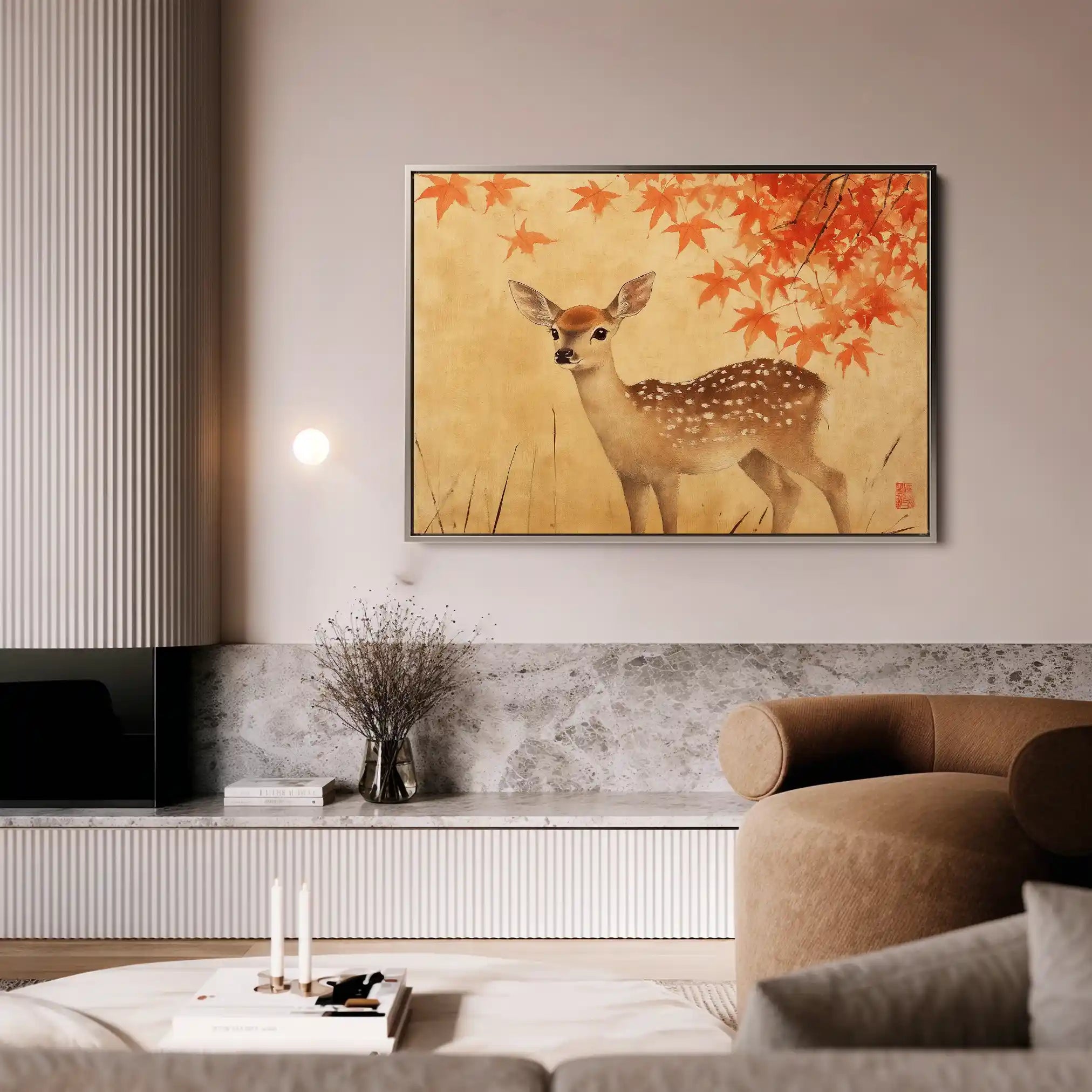Animals 199 Canvas Art 60 x 40 cm / Black