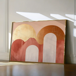 Boho 199 Canvas Art 60 x 40 cm / Black