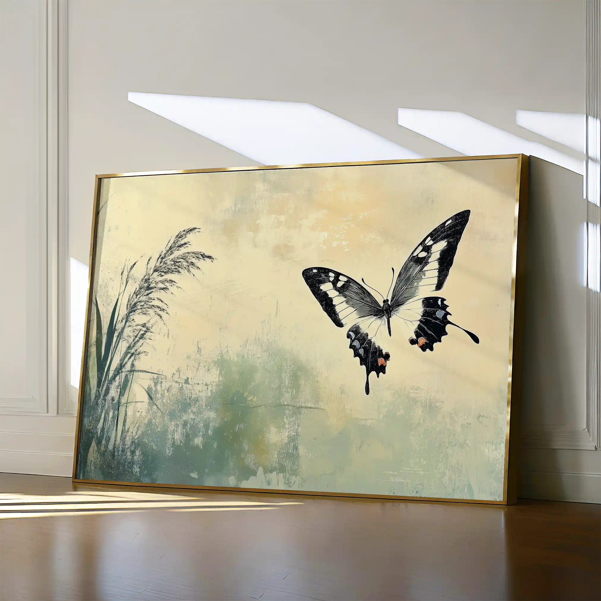 Animals 200 Canvas Art 60 x 40 cm / Black