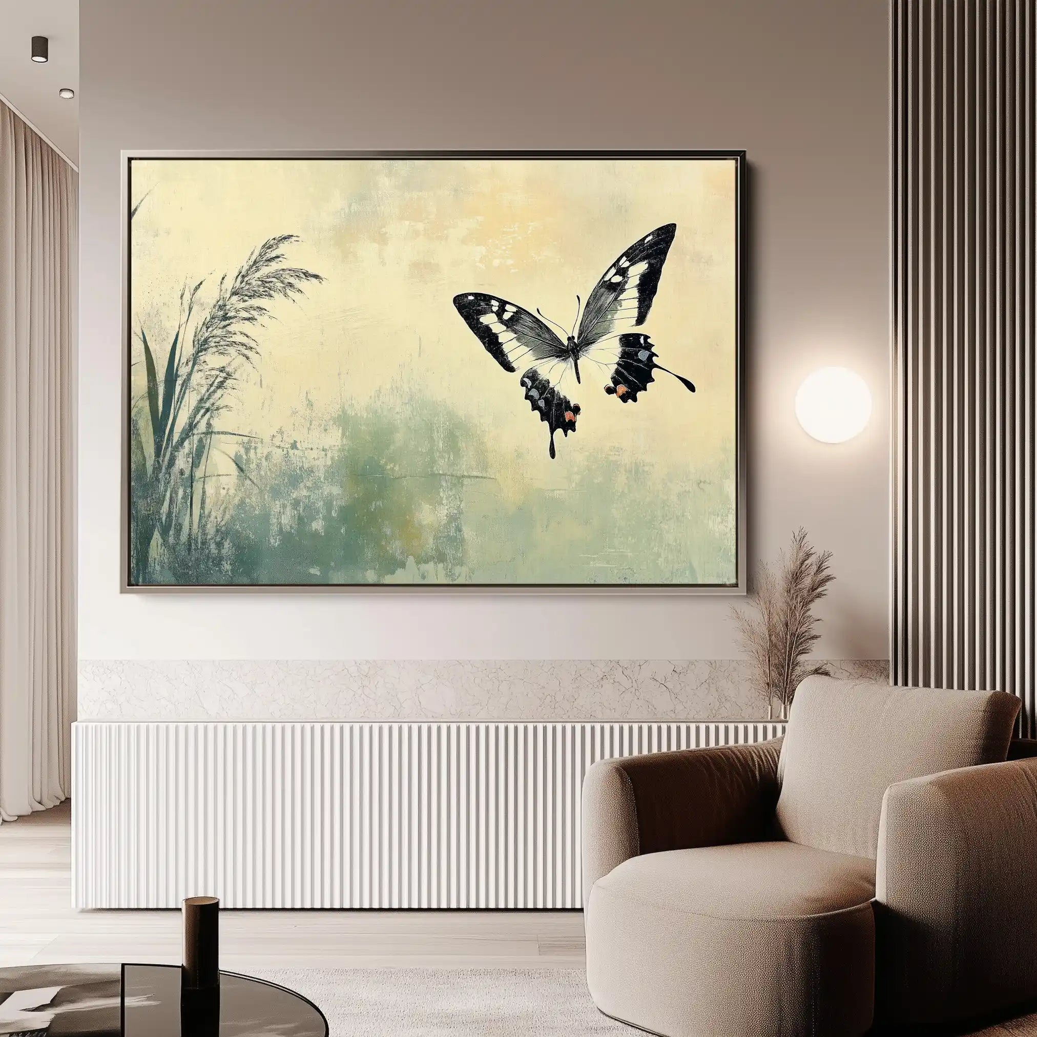 Animals 200 Canvas Art 60 x 40 cm / Black