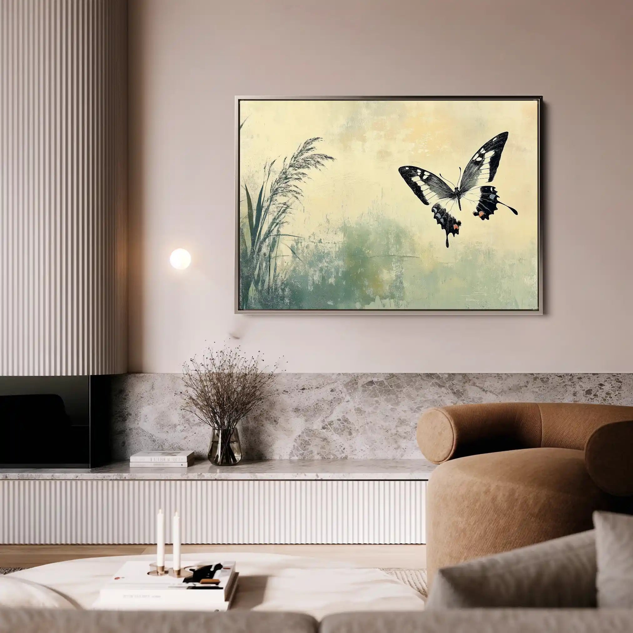 Animals 200 Canvas Art 60 x 40 cm / Black