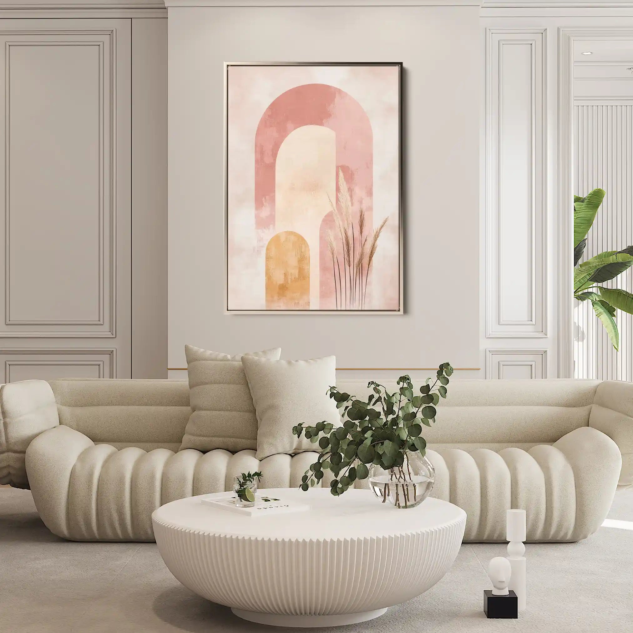 Boho 200 Canvas Art 60 x 40 cm / Black