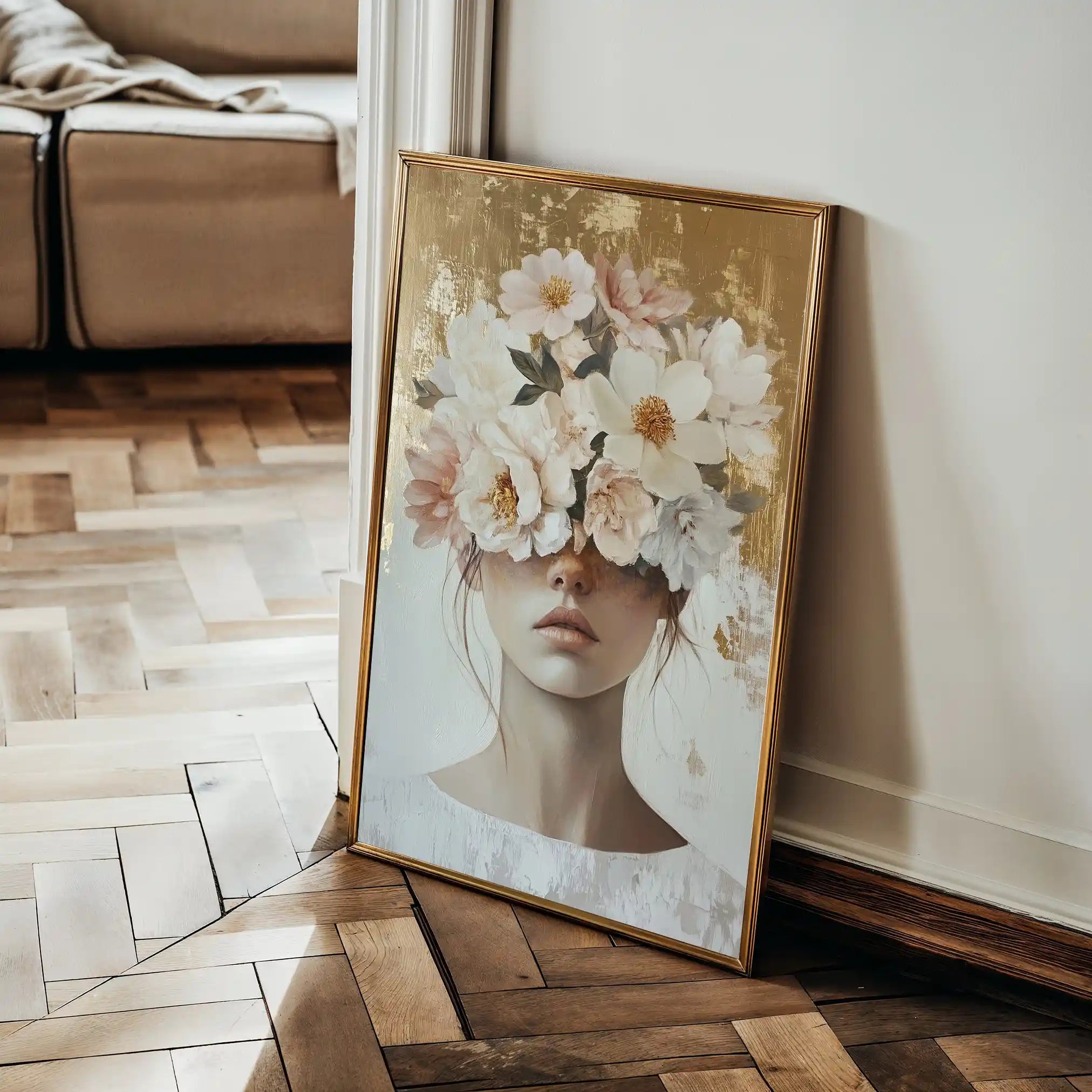 Portrait 200 Canvas Art 60 x 40 cm / Black