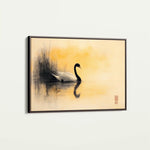 Animals 201 Canvas Art 60 x 40 cm / Black