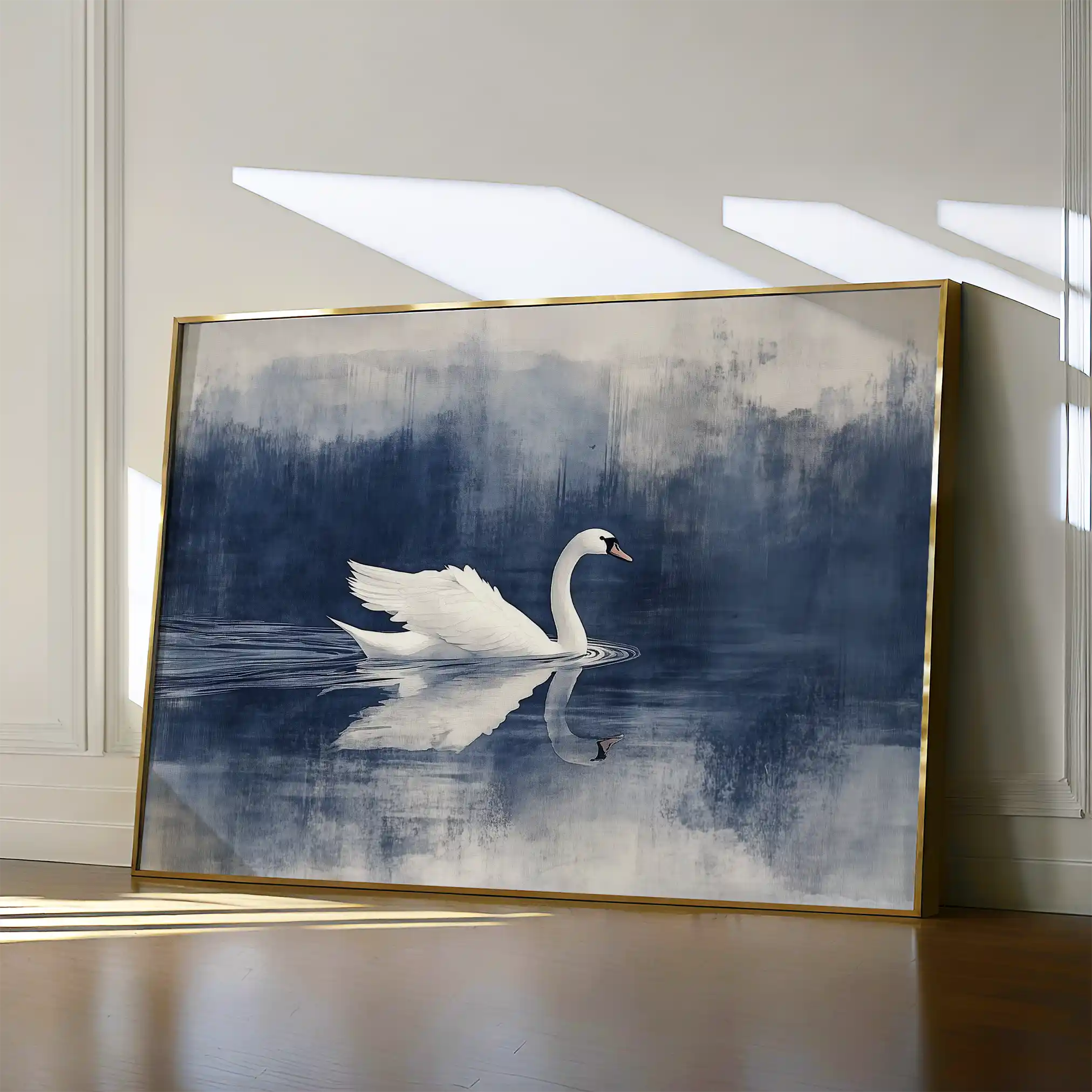 Animals 202 Canvas Art 60 x 40 cm / Black