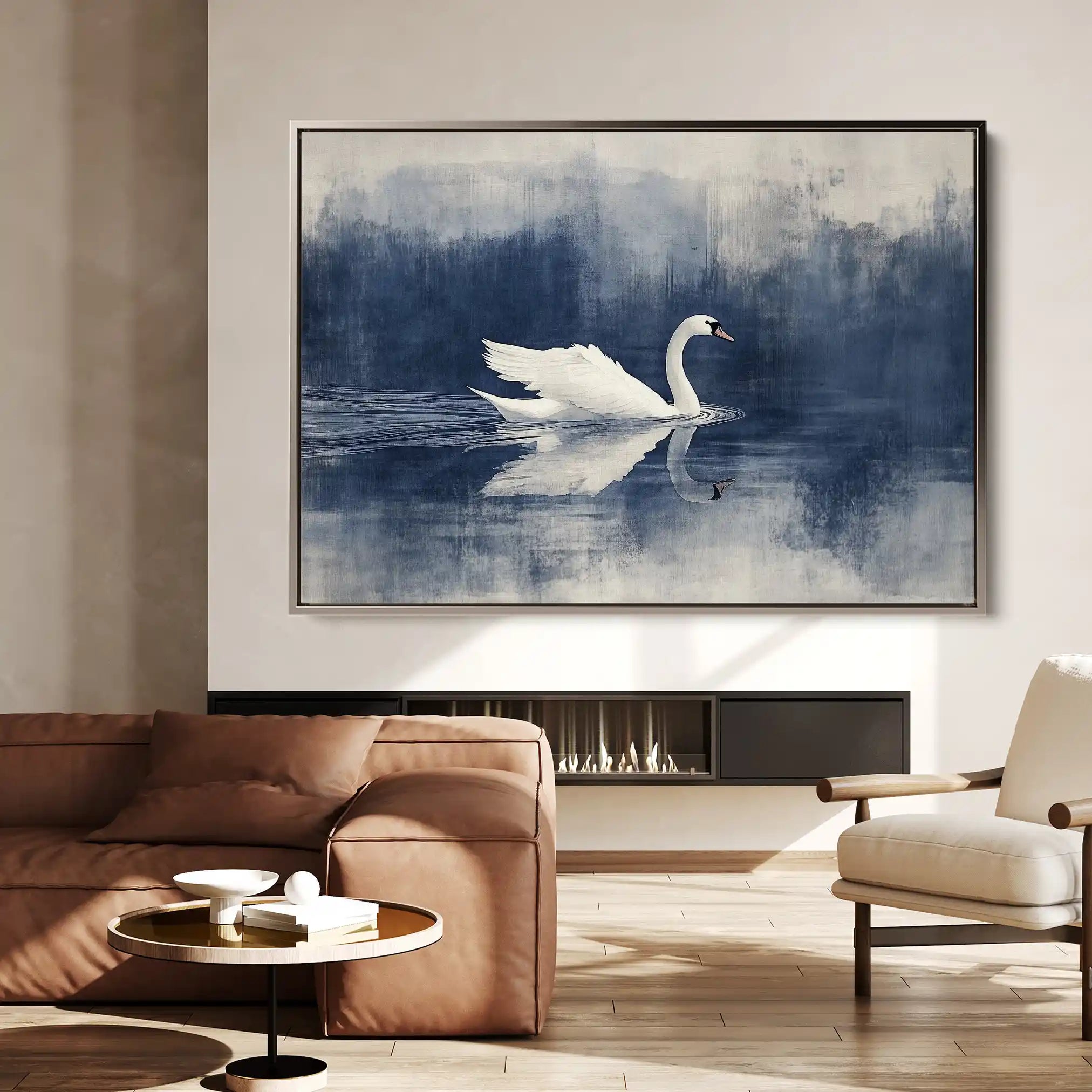 Animals 202 Canvas Art 60 x 40 cm / Black