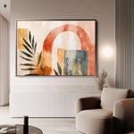 Boho 202 Canvas Art 60 x 40 cm / Black