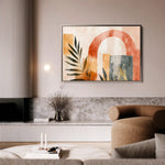Boho 202 Canvas Art 60 x 40 cm / Black