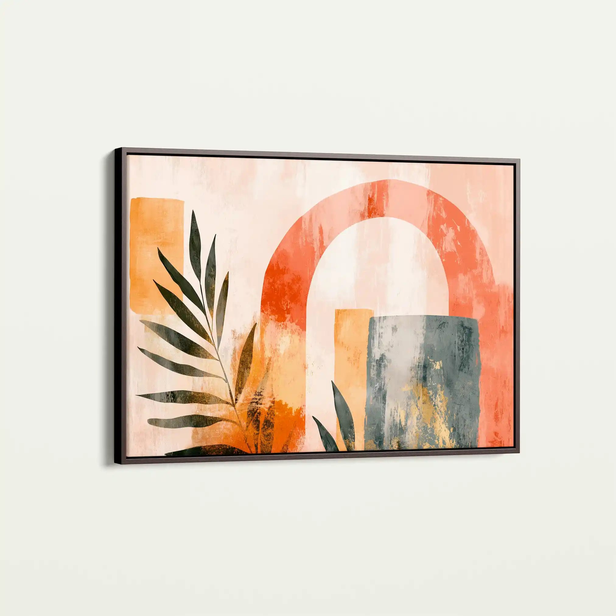 Boho 202 Canvas Art 60 x 40 cm / Black