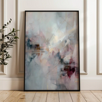 Abstract 2020 Canvas Art 60 x 40 cm / Black