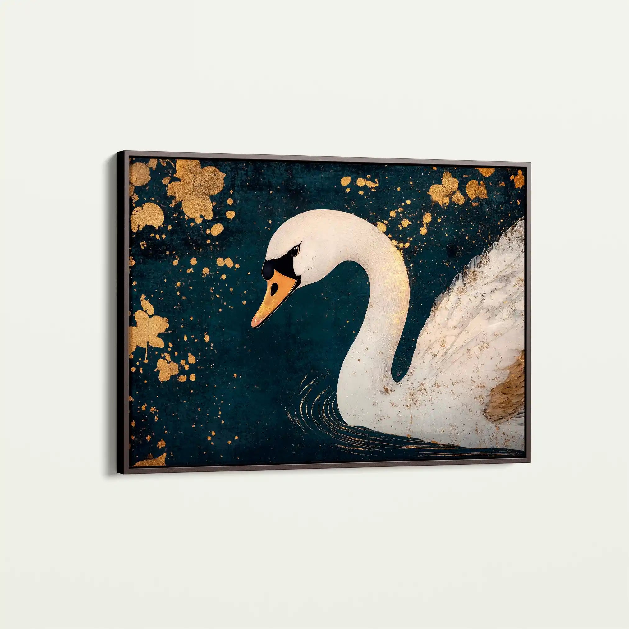 Animals 203 Canvas Art 60 x 40 cm / Black