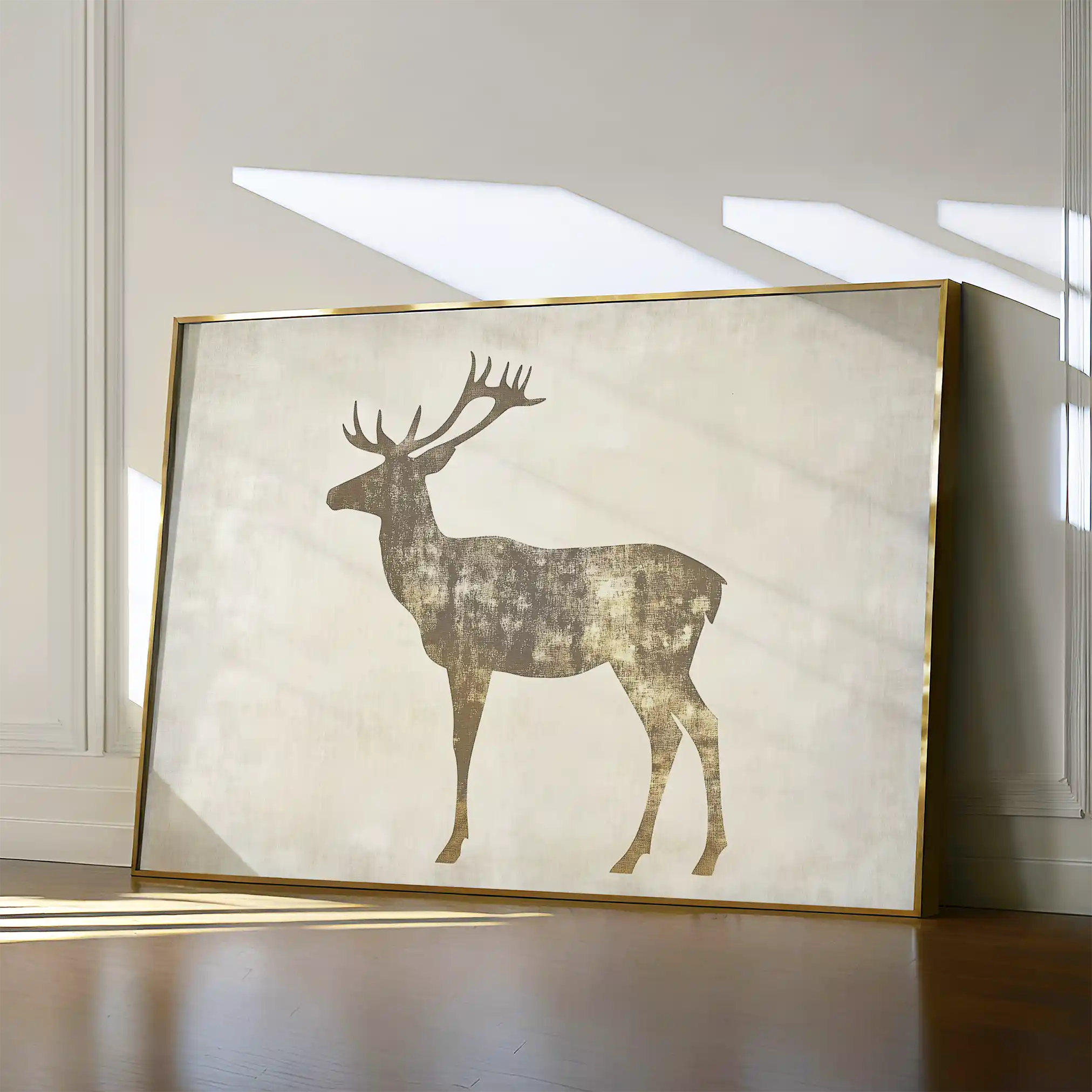 Animals 204 Canvas Art 60 x 40 cm / Black